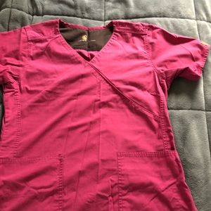 Pink Carhartt Scrub Top! Awesome condition!